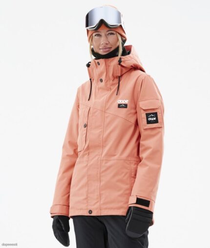 Dope Snow Eesti - naised vilunud lumelaua jope Dope virsik B62VTF534