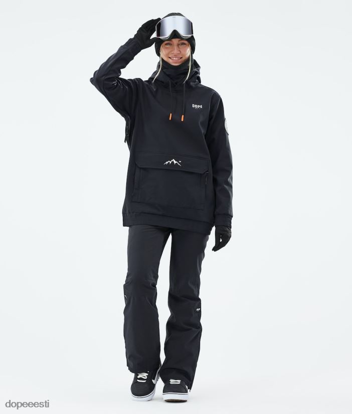 Dope Snow Eesti - naised wylie w lumelaua jope Dope pea must B62VTF552 - Image 11