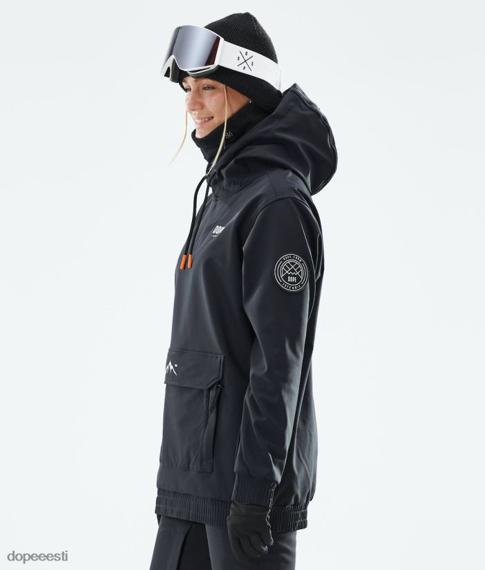 Dope Snow Eesti - naised wylie w lumelaua jope Dope pea must B62VTF552 - Image 7