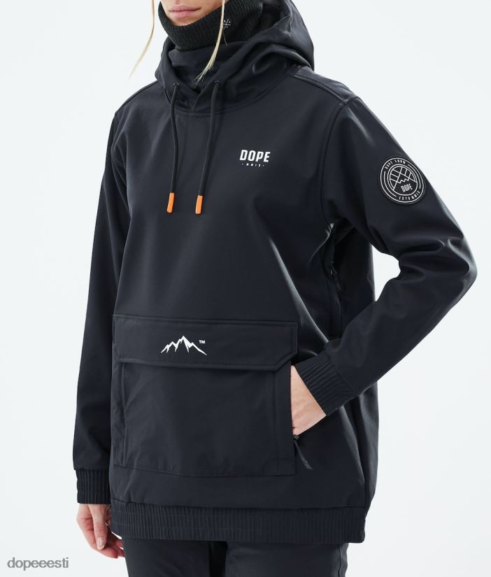 Dope Snow Eesti - naised wylie w lumelaua jope Dope pea must B62VTF552 - Image 9