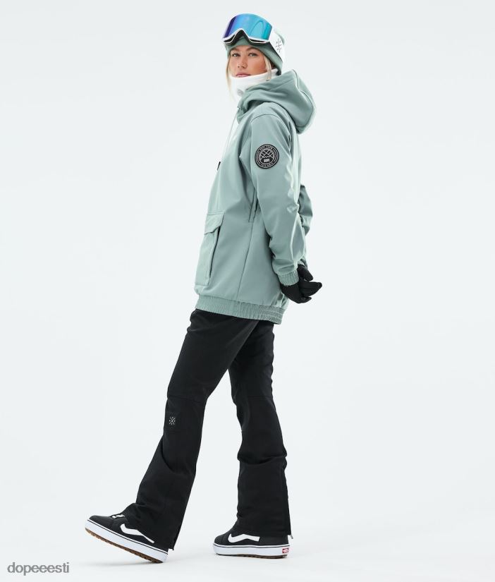 Dope Snow Eesti - naised wylie w lumelaua jope Dope pealinn pleekinud roheliseks B62VTF632 - Image 5