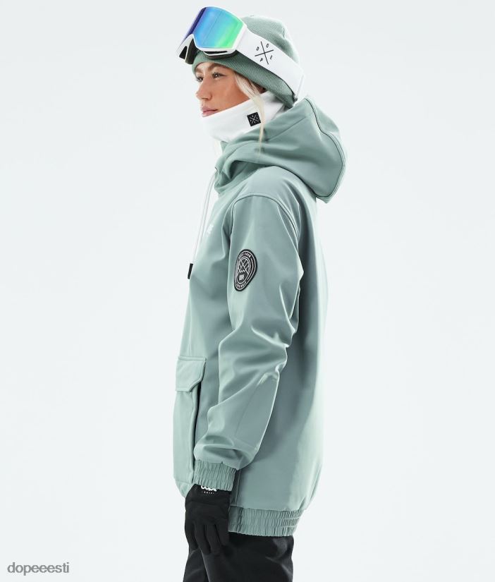 Dope Snow Eesti - naised wylie w lumelaua jope Dope pealinn pleekinud roheliseks B62VTF632 - Image 7