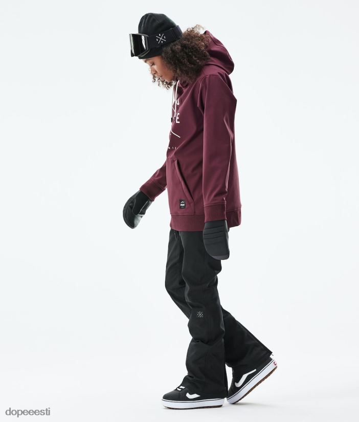 Dope Snow Eesti - naised yeti w 10k lumelaua jope Dope Burgundia B62VTF572 - Image 3