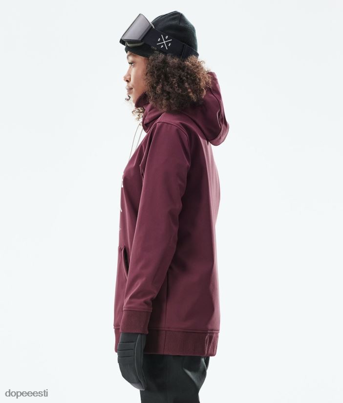 Dope Snow Eesti - naised yeti w 10k lumelaua jope Dope Burgundia B62VTF572 - Image 5