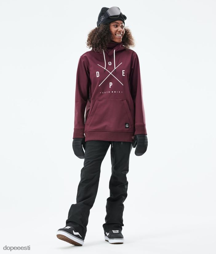 Dope Snow Eesti - naised yeti w 10k lumelaua jope Dope Burgundia B62VTF572 - Image 8