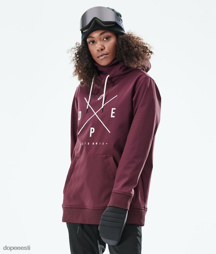 Dope Snow Eesti - naised yeti w 10k lumelaua jope Dope Burgundia B62VTF572 - Image 1