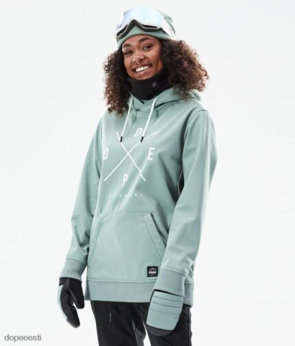 Dope Snow Eesti - naised yeti w 10k lumelaua jope Dope tuhmunud roheline B62VTF655