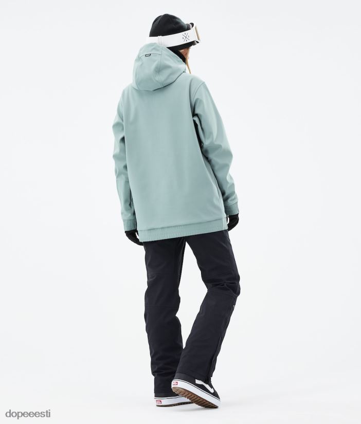 Dope Snow Eesti - naised yeti w 2021 lumelaua jope Dope 2x üles pleekinud roheline B62VTF576 - Image 5