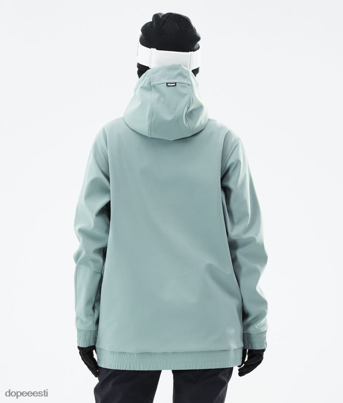Dope Snow Eesti - naised yeti w 2021 lumelaua jope Dope 2x üles pleekinud roheline B62VTF576 - Image 7