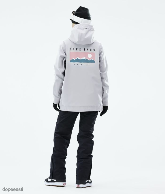 Dope Snow Eesti - naised yeti w 2021 lumelaua jope Dope vahemik helehall B62VTF615 - Image 5