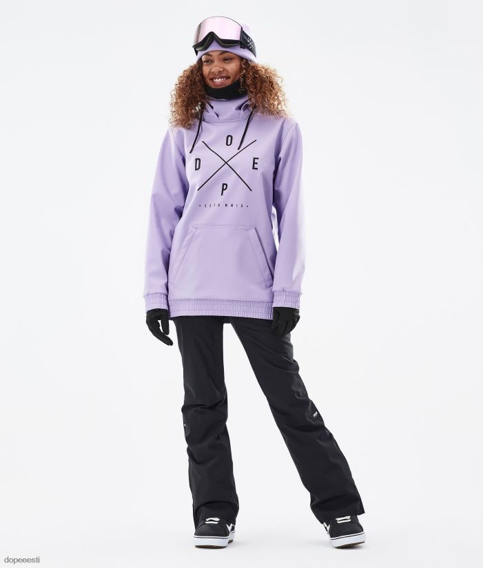 Dope Snow Eesti - naised yeti w lumelaua jope Dope 2x üles pleekinud violetne B62VTF553 - Image 3