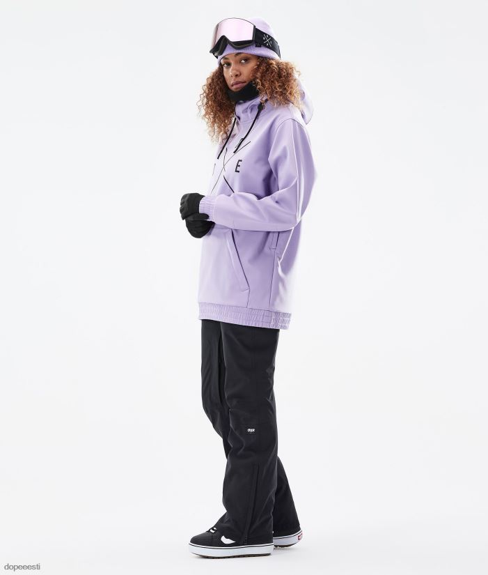 Dope Snow Eesti - naised yeti w lumelaua jope Dope 2x üles pleekinud violetne B62VTF553 - Image 4