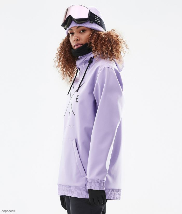 Dope Snow Eesti - naised yeti w lumelaua jope Dope 2x üles pleekinud violetne B62VTF553 - Image 6