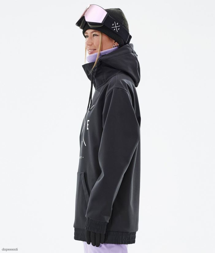 Dope Snow Eesti - naised yeti w lumelaua jope Dope 2x-up must B62VTF557 - Image 6