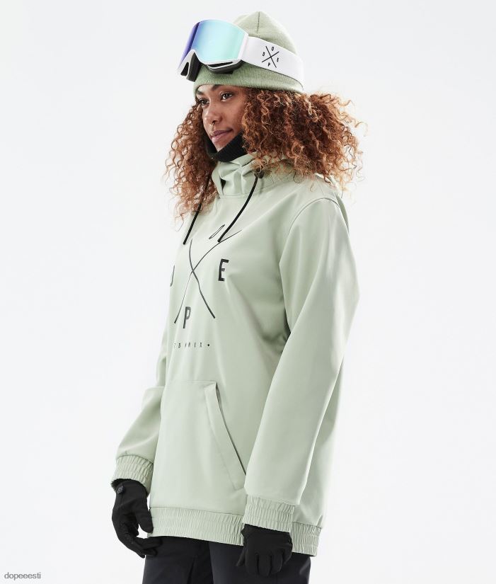 Dope Snow Eesti - naised yeti w lumelaua jope Dope 2x-up pehme roheline B62VTF599 - Image 6