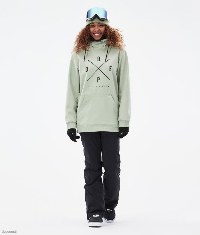 Dope Snow Eesti - naised yeti w lumelaua jope Dope 2x-up pehme roheline B62VTF599 - Image 9