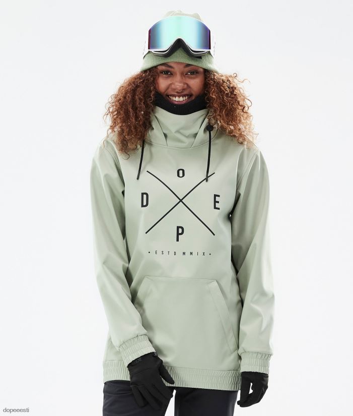 Dope Snow Eesti - naised yeti w lumelaua jope Dope 2x-up pehme roheline B62VTF599 - Image 1