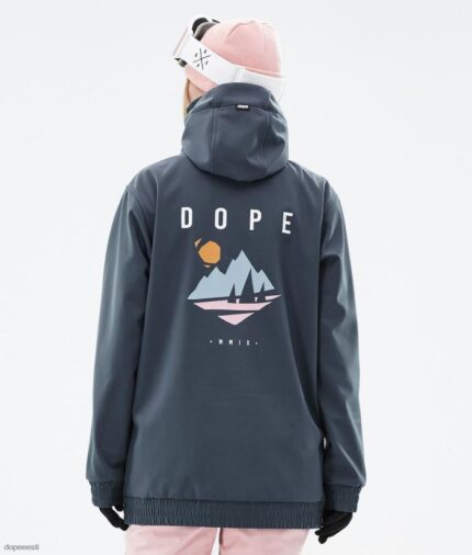 Dope Snow Eesti - naised yeti w lumelaua jope Dope männi metallist sinine B62VTF565