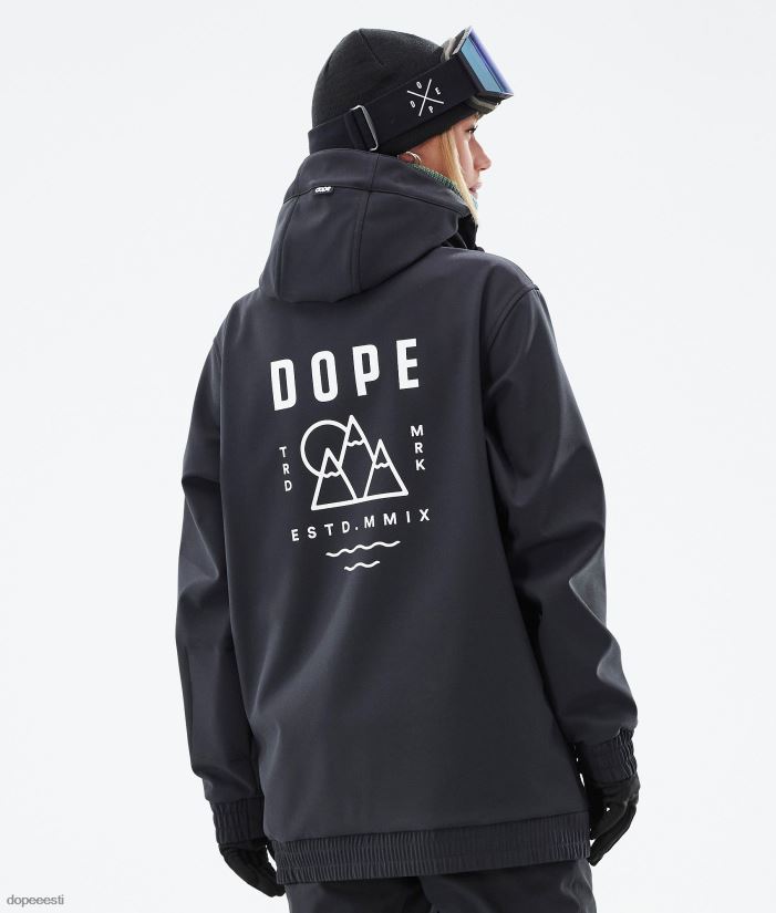 Dope Snow Eesti - naised yeti w lumelaua jope Dope tipp must B62VTF625 - Image 1