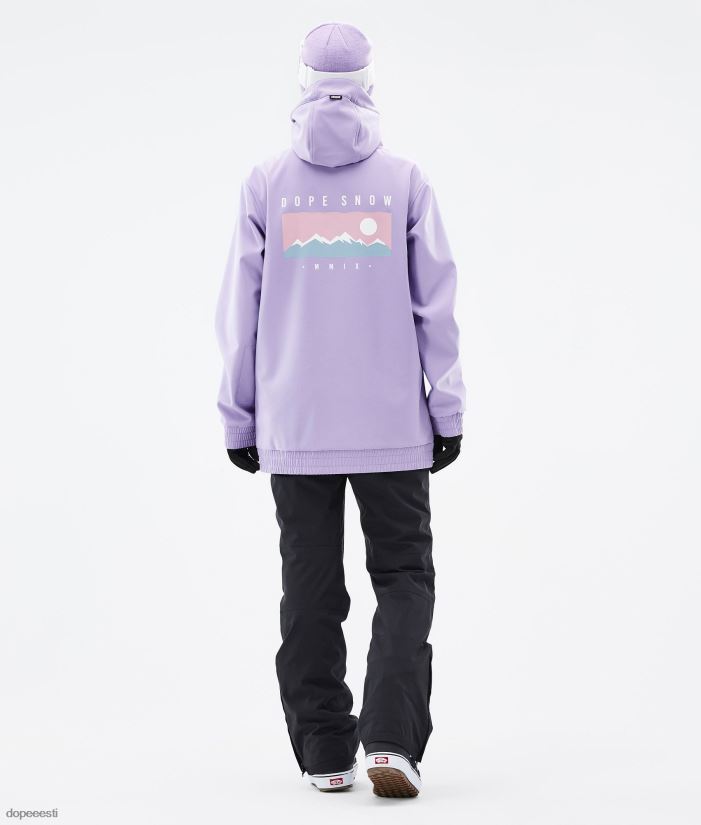 Dope Snow Eesti - naised yeti w lumelaua jope Dope vahemik tuhmunud violetne B62VTF569 - Image 10