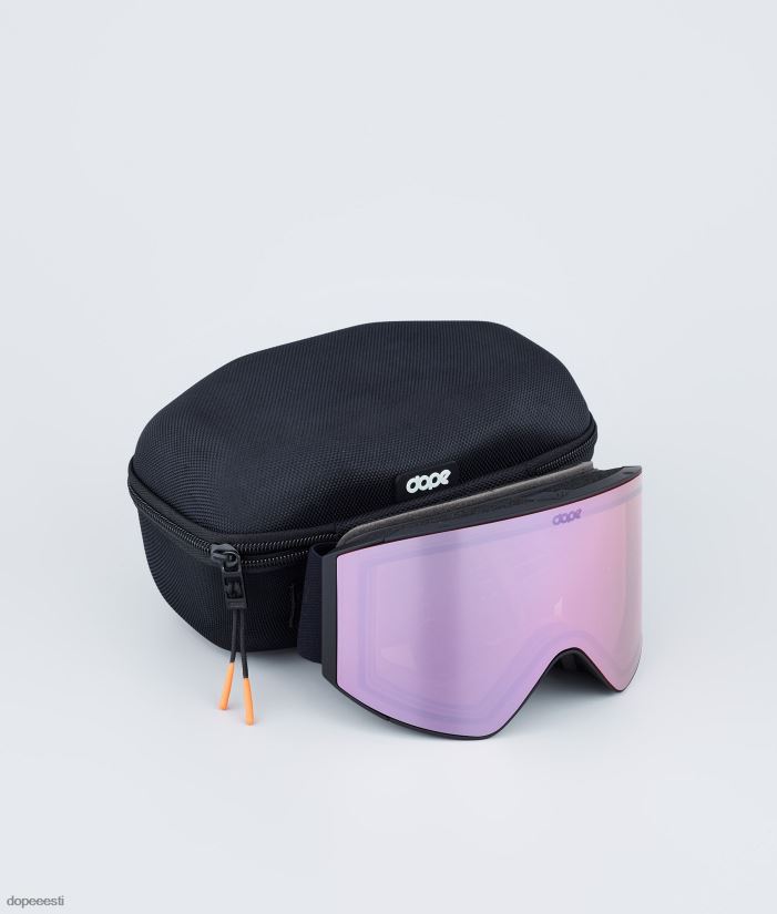 Dope Snow Eesti -sihikuga suusaprillid Dope must musta roosa peegliga B62VTF255 - Image 8