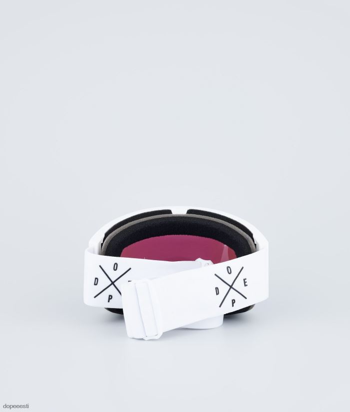 Dope Snow Eesti -sihikuga suusaprillid Dope valge valge rohelise peegliga B62VTF259 - Image 6