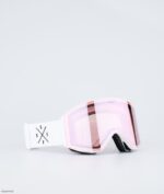 Dope Snow Eesti -sihikuga suusaprillid Dope valge valge roosa peegliga B62VTF260