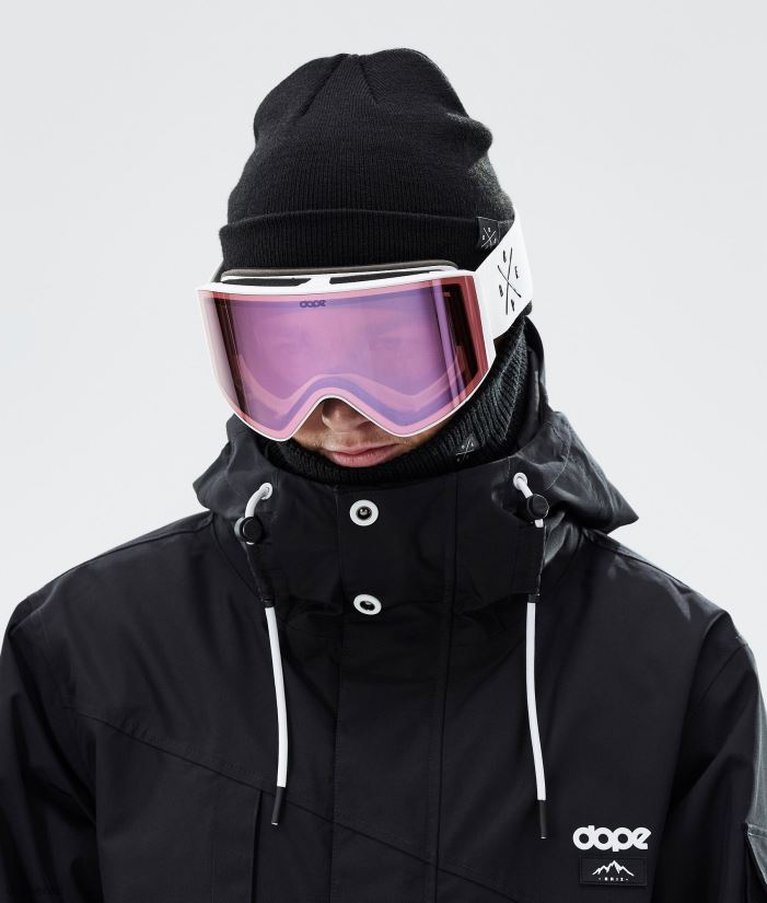 Dope Snow Eesti -sihikuga suusaprillid Dope valge valge roosa peegliga B62VTF260 - Image 3