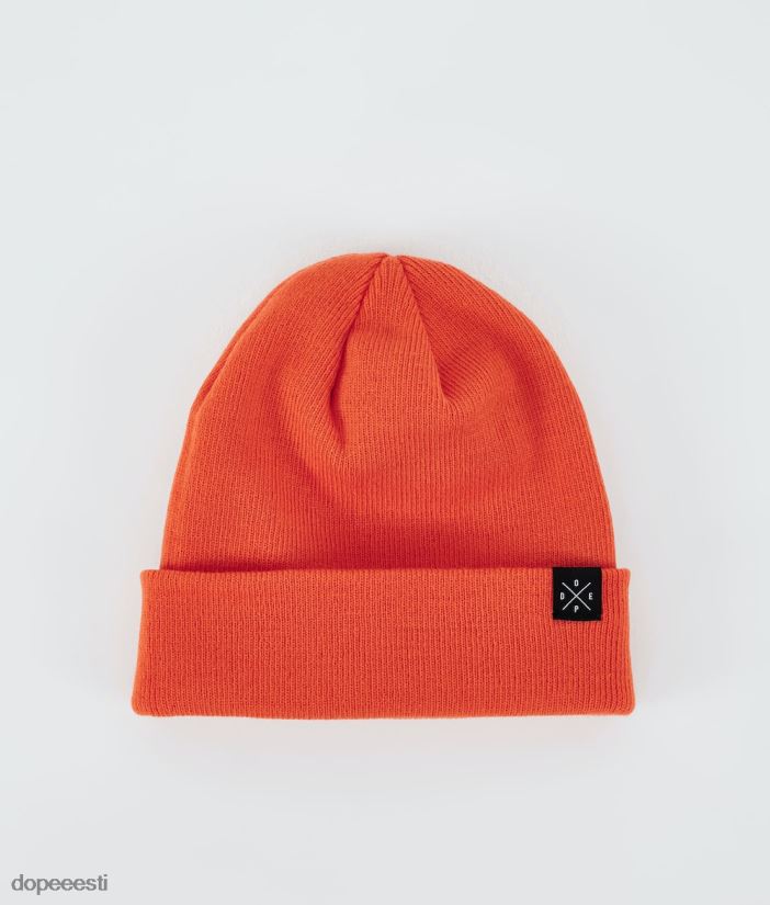 Dope Snow Eesti -üksinduse nokamüts Dope oranž B62VTF405