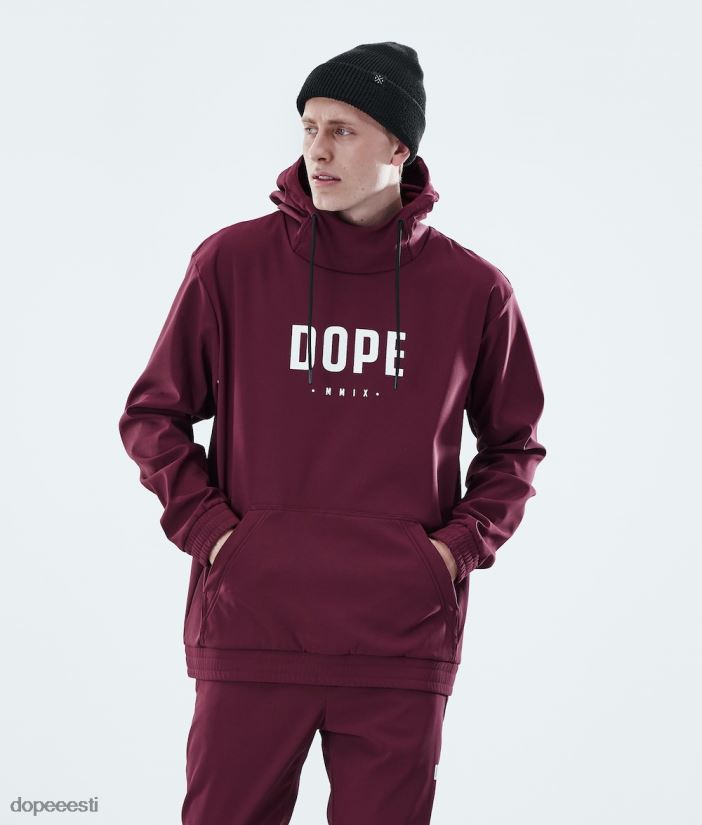 Dope Riided - mehed lennu kapuuts Dope Burgundia B62VTF293