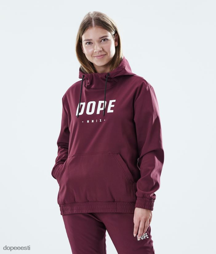 Dope Riided - naised lend kapuutsiga Dope Burgundia B62VTF869